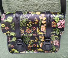 Borsa a tracolla Dr.Martens Venus Bloom farfalla floreale mini pelle 7x6"