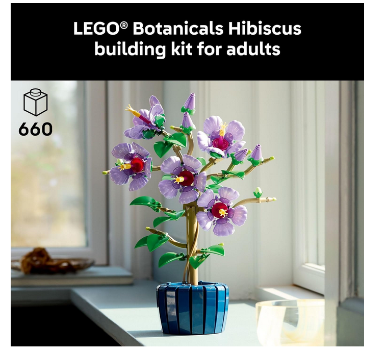 LEGO Botanicals Hibiscus (10372) for sale online | eBay