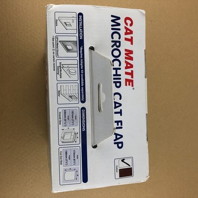 Cat Mate Microchip Cat Flap Pet Door Model 360W-US 360W New Open