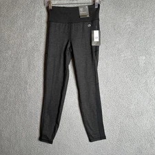 GapFit Brushed Tech Jersey High Rise Leggings XS Petite Gray 4-Way Stretch Gym