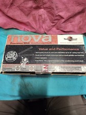 Nos Nova Precision Midi Wood turning Chuck Lathe