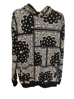 Dogg Supply by Snoop Dogg All Gender Bandana Print Hoodie