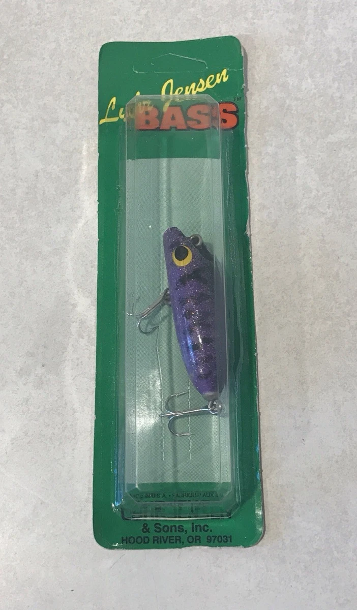 Luhr-Jensen Bass Wooden Vintage Fishing Lures for sale | eBay