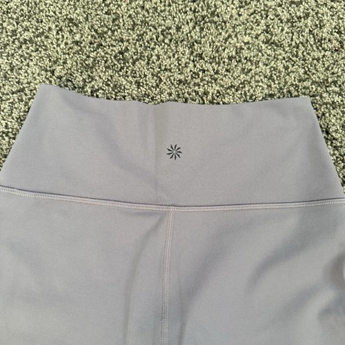 Athleta Transcend Slim Pant Women’s Medium Purple Flare Yoga Stretch Soft - Picture 5 of 8