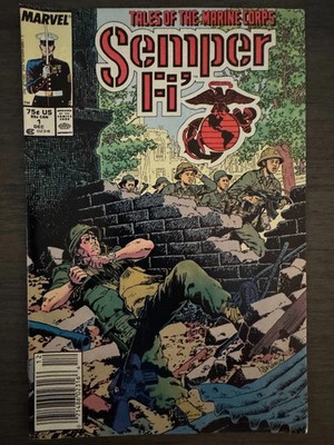 Marvel Comics 1988 Semper Fi #1 - Tales of The Marine Corps MINT CONDITION