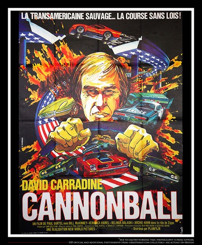 CANNONBALL RUN 1 (1981) - Original French Movie Poster – Large Fold