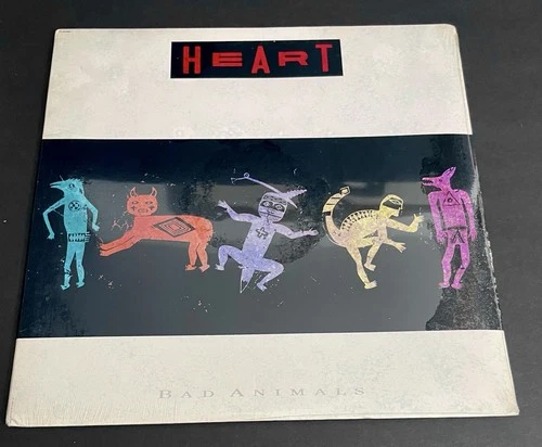 Heart - Bad Animals - Vintage Vinyl LP 1987 Capitol Record Sealed Original Copy
