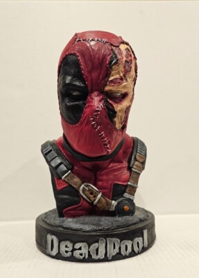 Marvel DEADPOOL Custom AMAZING 1/2 Scale Bust Statue **ONE OF A