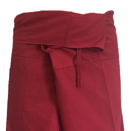 100% Cotton Thai Massage Trousers Pants Wrap Around Plus Fisherman Maternity - Picture 18 of 39