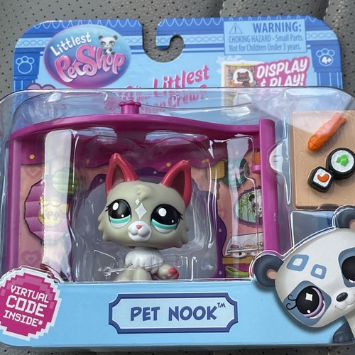 4x Littlest Pet Shop LPS Pet Nook Sushi Cafe G7 # 25 And 21 Axolotl 31 60 Tucan - Picture 6 of 16