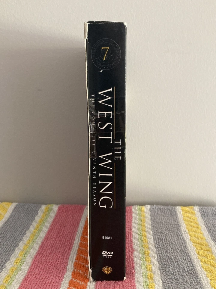 The West Wing 7ª temporada DVD MUITO BOM ESTADO 2004 na caixa sétima série de TV - Imagem 2 de 4