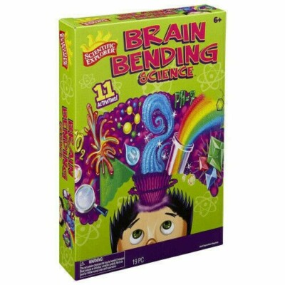 SCIENTIFIC EXPLORER BRAIN BENDING SCIENCE WITH 11 ACTIVITIES - BRAND NEW!