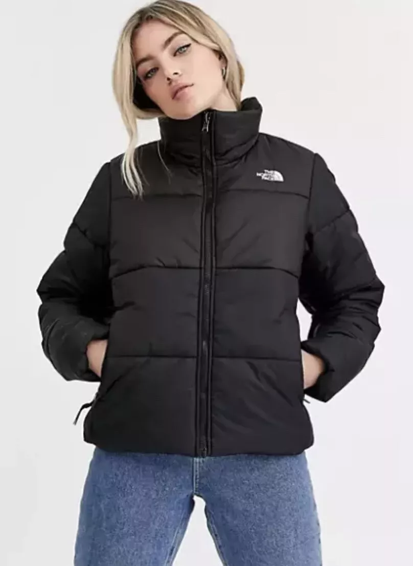 New The North Face Women's Saikuru TNF Puffer Jacket Black Relaxed Winter  Sz XL | eBay