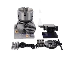 BS-1 semi-universal quick dividing head 6" 160 3-jaw chuck for gear cutting B