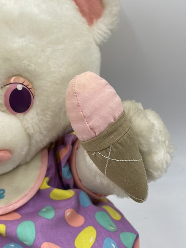 VTG 1992 Playskool Chitty Chat Bear Nibble Ice Cream Jelly Beans Plush Doll READ - Picture 5 of 14