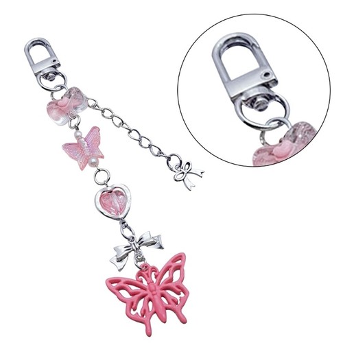 Butterfly Phone Charm Unique Phone Accessory Alloy Material Suitable for Daily - 第 4/10 張圖片