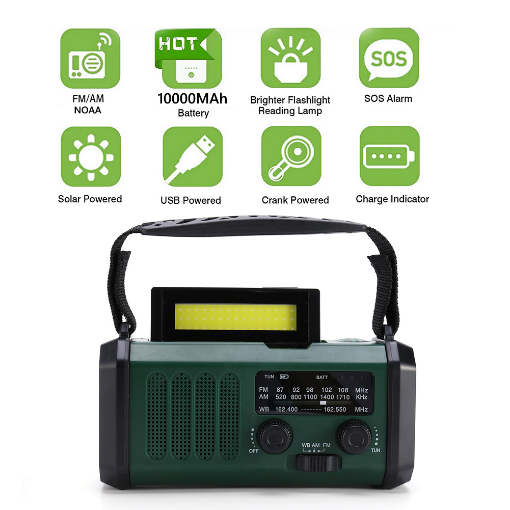 Gatineau Earthquake: Did You Feel It? 12 Led Emergency Radio Am/Fm/Wb 10000Mah Emergency Power Bank Solar Radio Sos Alarm