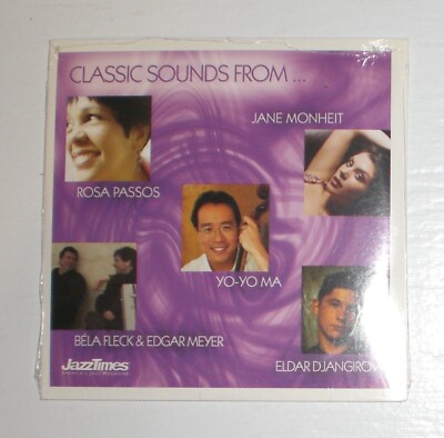 Classic Sounds From Yo-Yo Ma Rosa Passos Jane Monheit - Jazz - Promo - Music cd