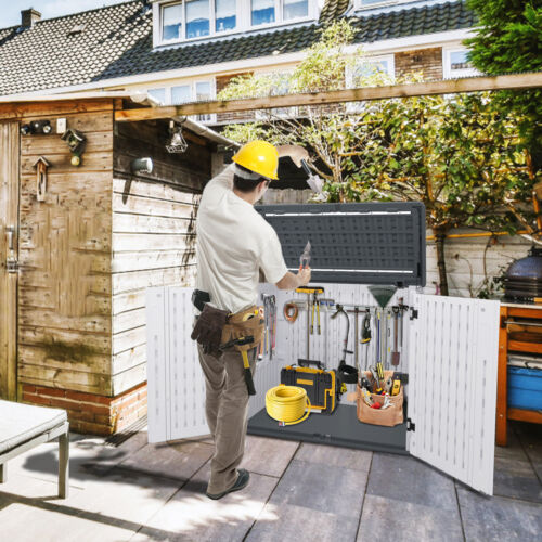 700L Mülltonnenbox Aufbewahrungsbox Außenlagerkasten Lagerbox Garten & Terrasse - Bild 9 von 13