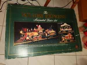 new bright holiday express train cars
