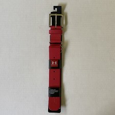 Under Armour Baseball Belt Adult RED New NWT Adjustable Up To 42   Softball