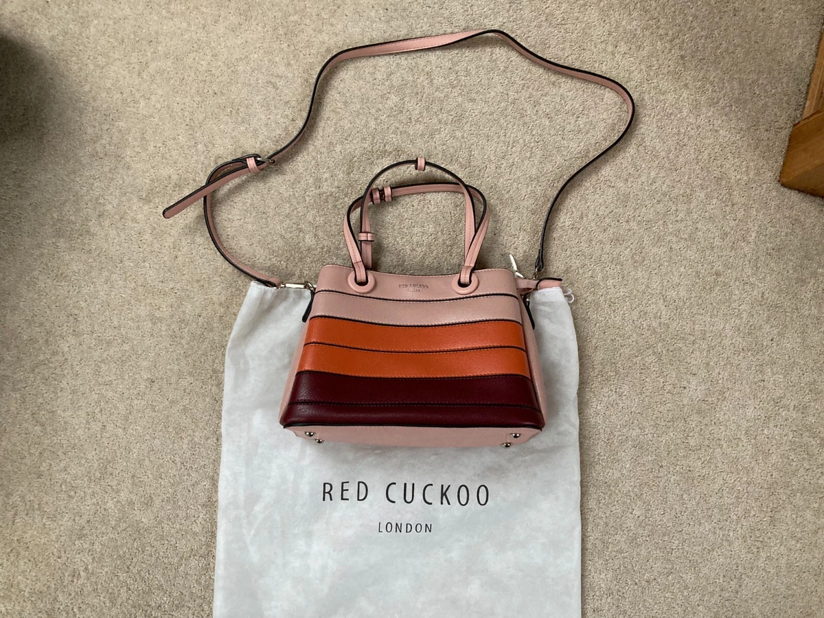 Red cuckoo cross body bags sale