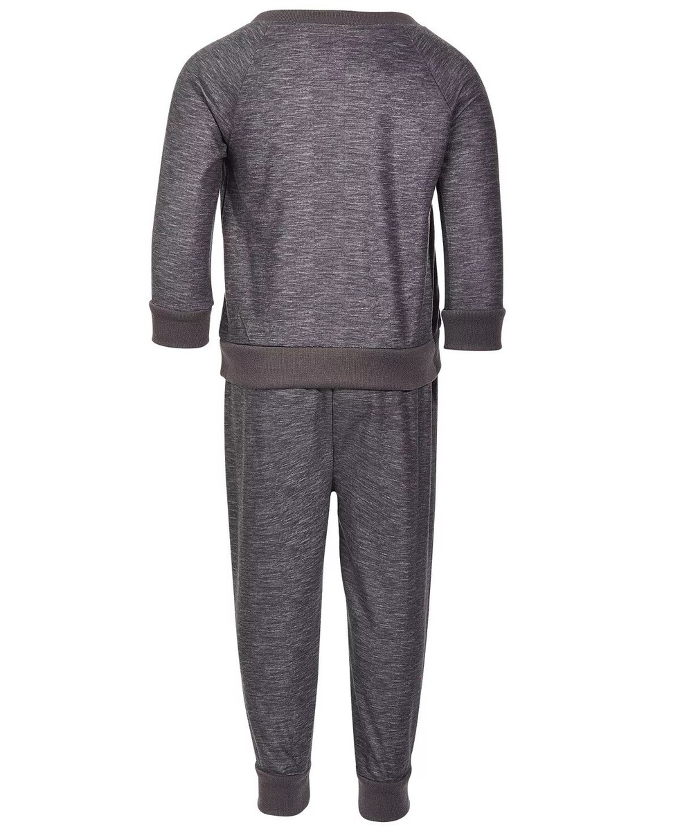 Matching Family PJs Baby Better Together Pajama Set Charcoal, 12