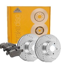 Genuine NAP Front Brake Discs & Pad Set for Chevrolet Blazer 4.3 (01/98-12/00)