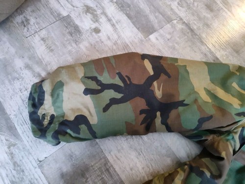 1970 Camo Military Cold Weather Coat W/Liner OG-106 M-65 Size Medium Gibraltar - Picture 7 of 21