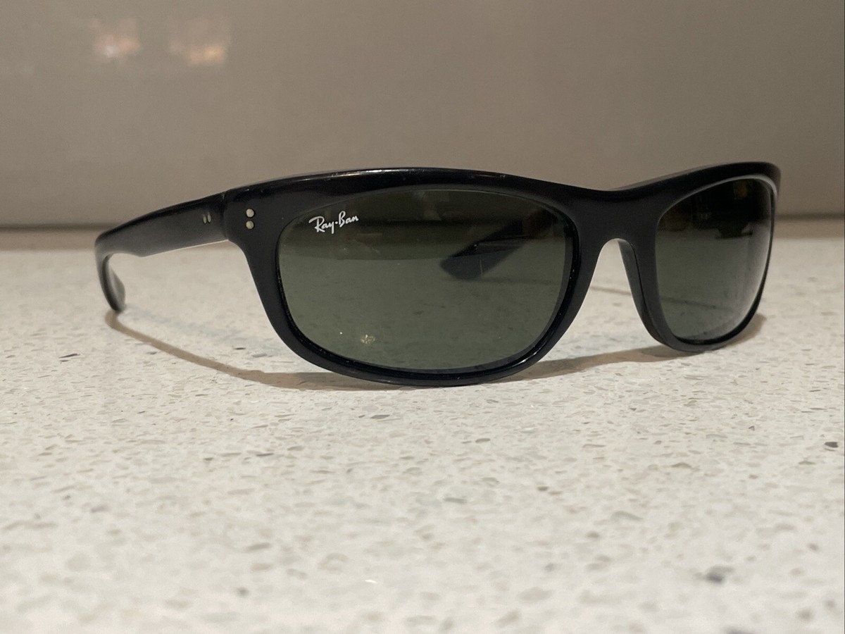 レイバン　BALORAMA MADE IN USA ヴィンテージ Vintage Ray-Ban Balorama Black Frame & Green Sunglasses Made in