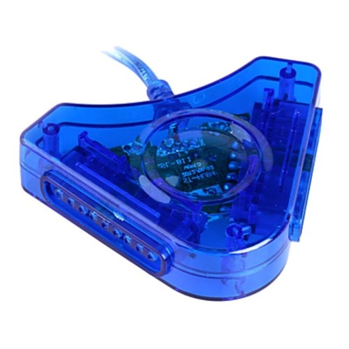 USB Game Controller Adapter Dual Port Controllers to PC USB Adaptor for PS1/for - Picture 3 of 8