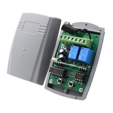 Universal RF Receiver 433.92MHz 2 Channel Gate Garage Door BENINCA BFT CAME FAAC