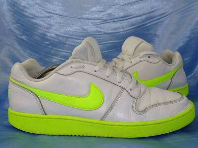 NIKE EBERNON LOW SNEAKER GR 43 CUSTOM INDIVIDUALISIERT NEON SCHUHE AIR FORCE BB4