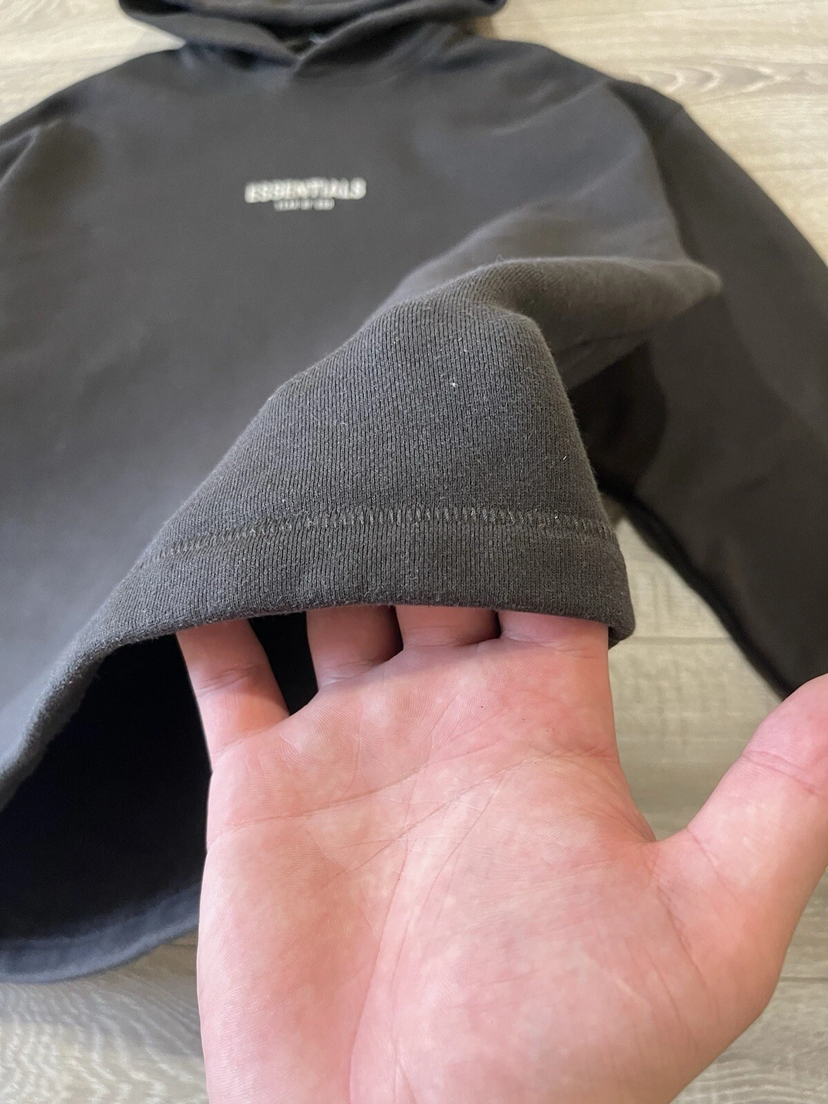 Felpa con cappuccio uomo FOG Essentials Fear Of God taglia L