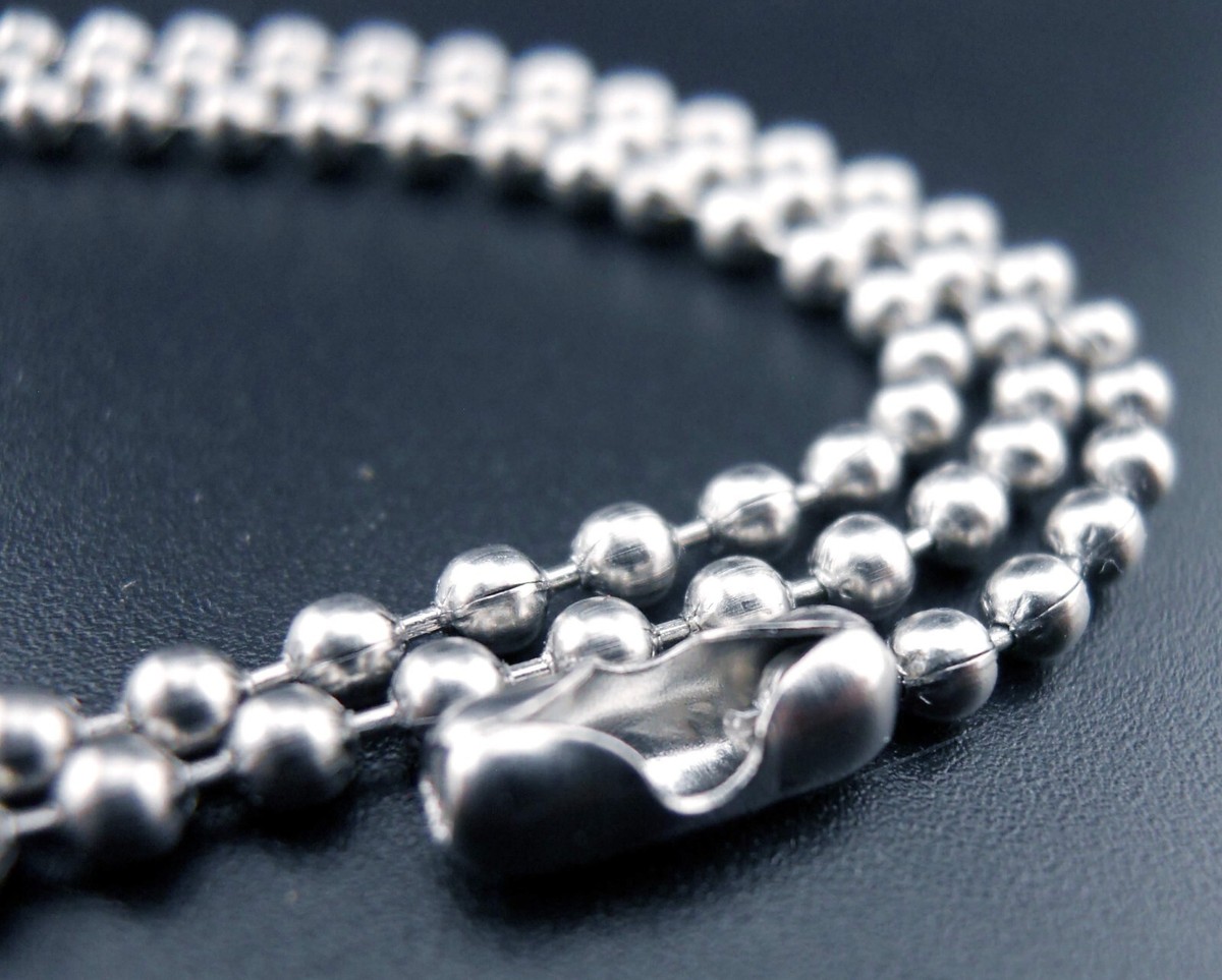 Slipknot Necklace Stainless Steel Ball Chain New Vintage