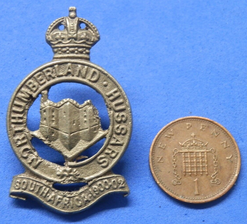 Mützenabzeichen Northumberland Husaren Yeomanry Original Vintage Badge KC - Bild 4 von 5