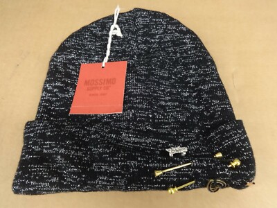 Bonnet D'hiver Mossimo Target – Noir – Taille Unique Femme – Neuf Avec étiquette
