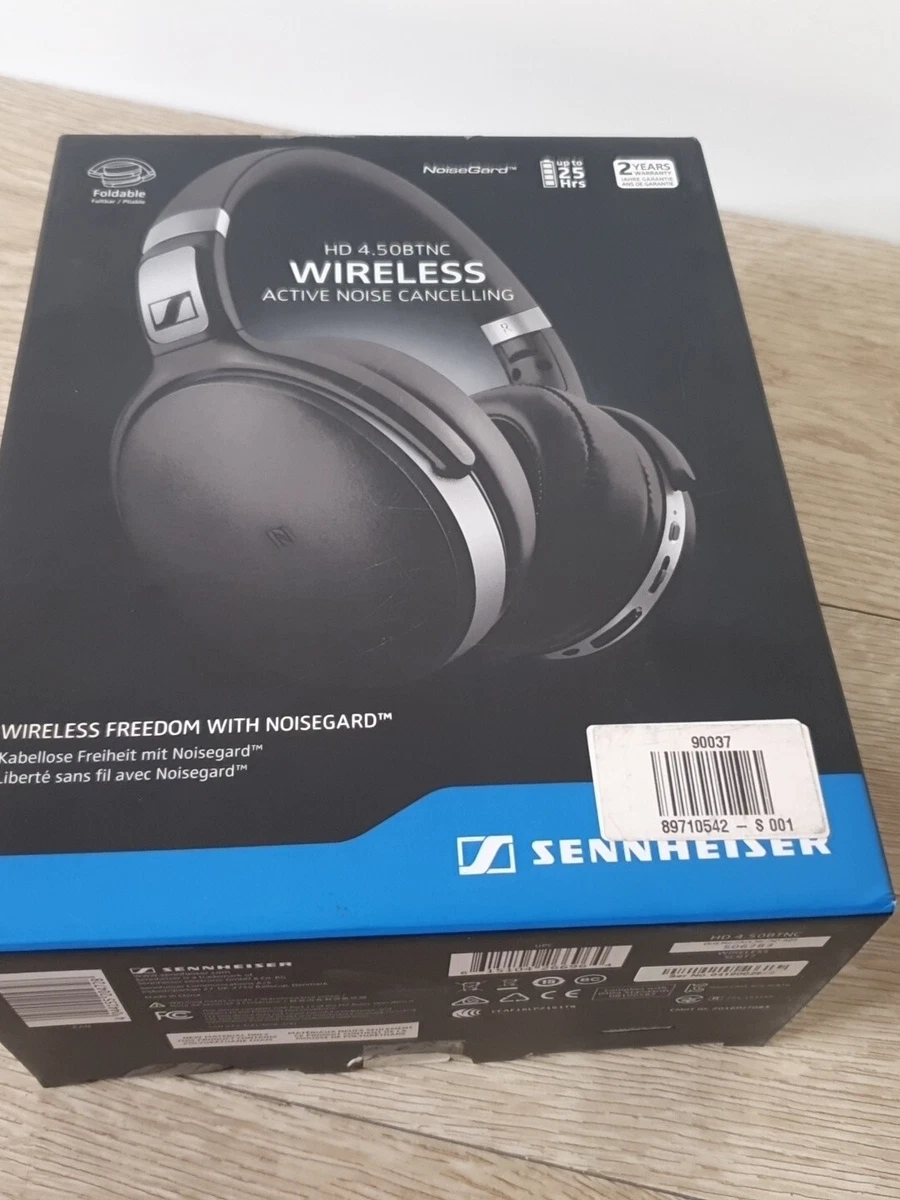 Sennheiser HD 4.50BTNC Bluetooth Over Ear Wireless Noise Cancelling Headphones eBay