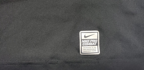 Nike Pro Combat Skull Compression Shirt Mens XL Black Dri-Fit Short Sleeve - Picture 5 of 15