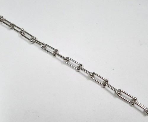 QVC Italian Silver Fancy Link Bracelet 12.4 Grams TW - Picture 3 of 6