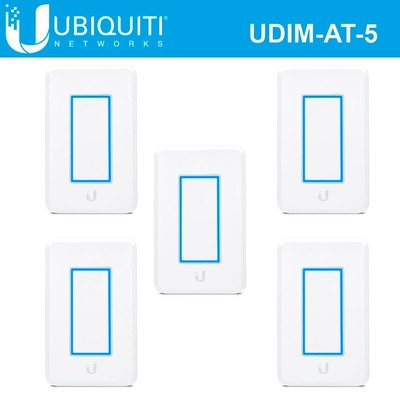 Ubiquiti UniFi PoE LED Dimmer Switch US - 5 pack