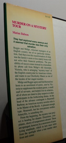 Murder on a Mystery Tour by Marian Babson - First U.S. edition - 1987 - Picture 2 of 2