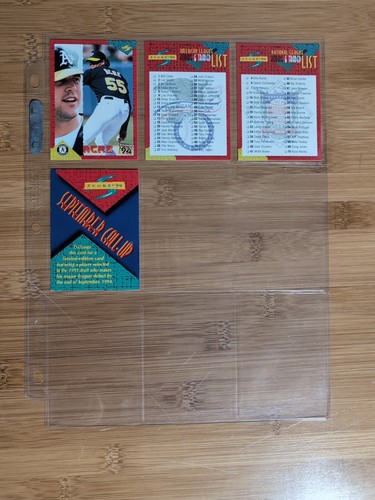 1994 Score Baseball Rookie & Traded Complete 165 Card Set - Picture 18 of 18