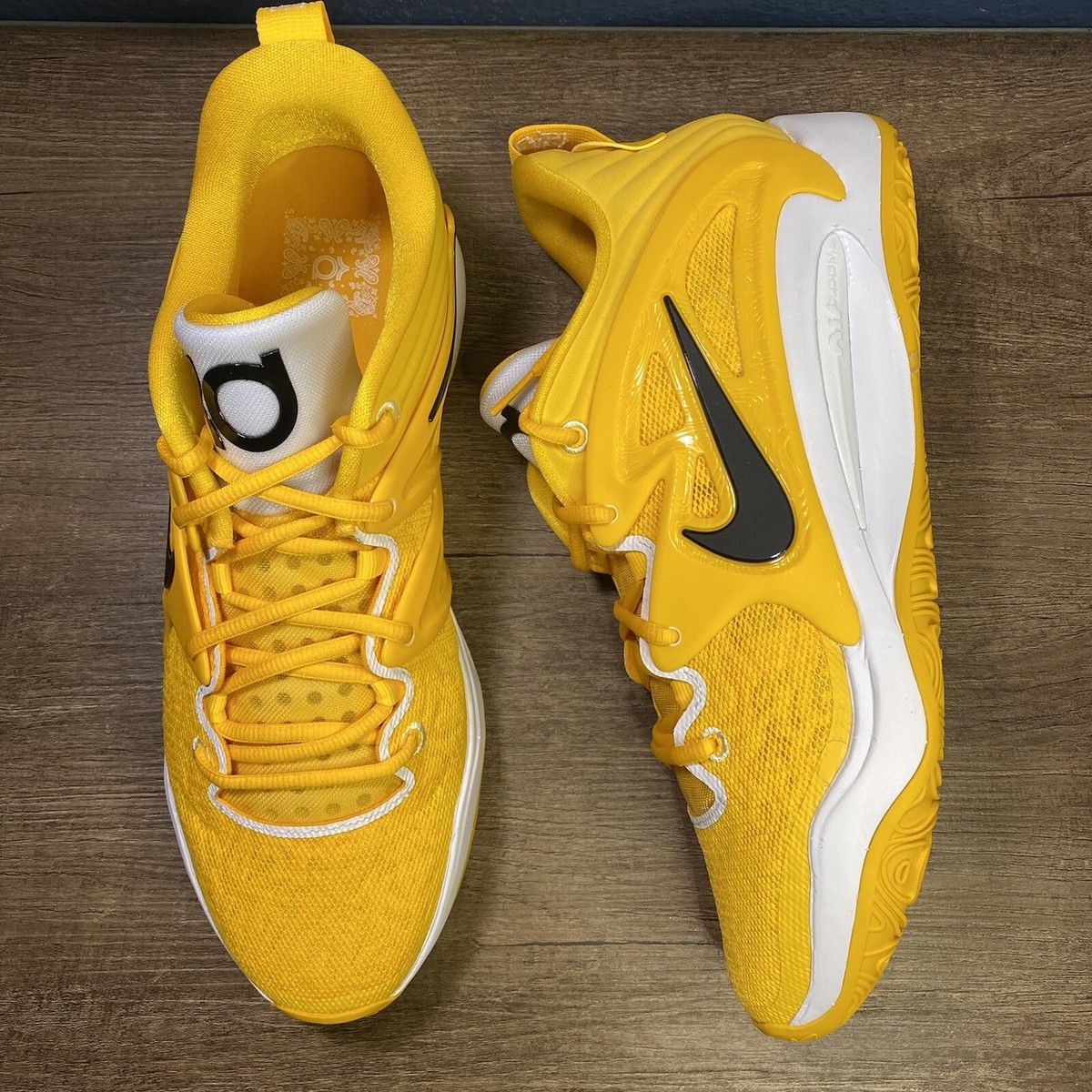 Nike KD15 TB Promo 'University Gold' New Men's Size 13 DX6648-701
