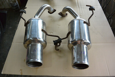 JDM Genome Subaru Legacy BL5 BP5 B4 Sti twin exhaust muffler bh5