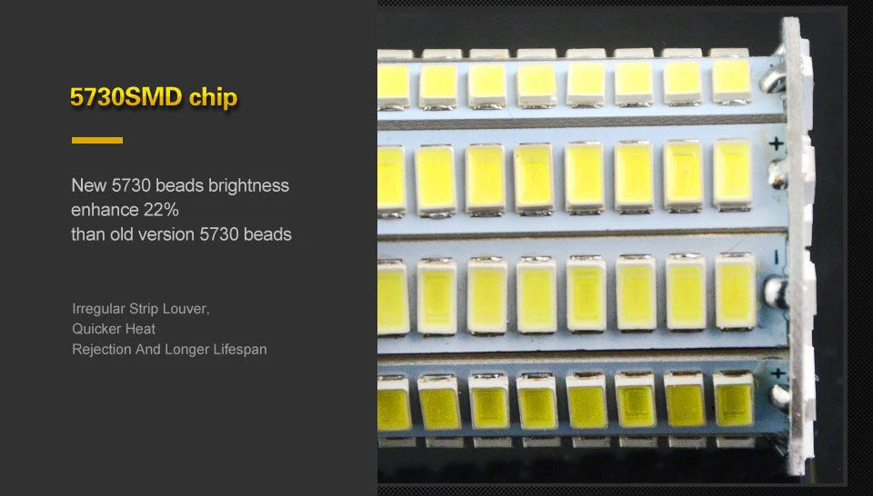 E27 B22 E14 G9 GU10 B22 7W LED Corn Bulb 12V 24V 220V Light 5730SMD Bright Lamps - Image 3 of 4