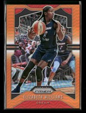 2020 Panini Prizm WNBA #16 Elizabeth Williams Orange #/65