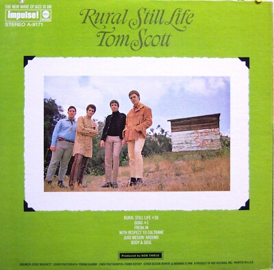 LP: Tom Scott / Rural Still Live (MCA Impulse 