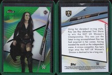 2020 Topps Finest WWE Green Refractor Rookie RC #98 Kay Lee Ray - NXT UK /99