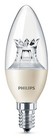 Philips WarmGlow 230 V E14 Small Edison Screw 4 W LED Dimmable Candle Light Bulb